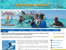 Tablet Screenshot of captaincrosbywatersports.com